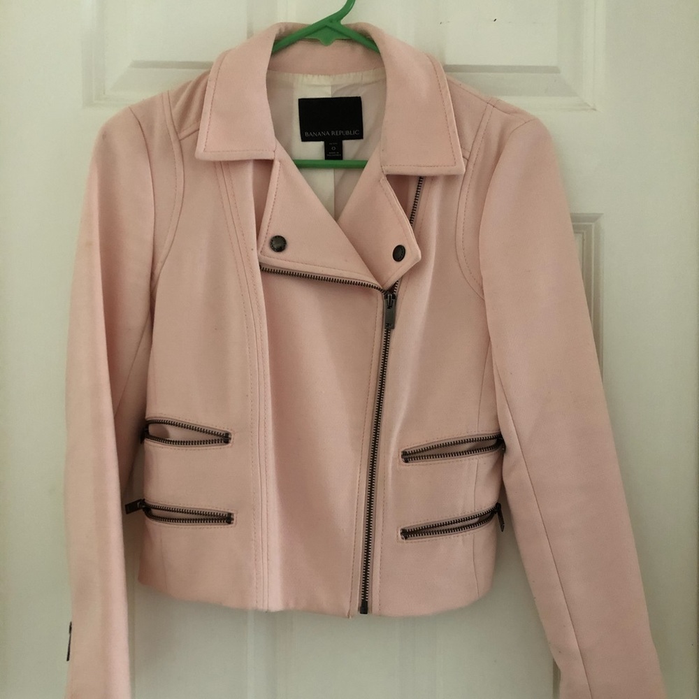 Banana Republic moto jacket